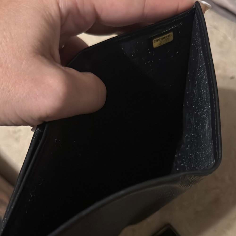 CHANEL Classic Black Leather Wallet - Picture 14 of 16